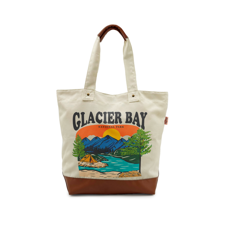 GLACIER BAY CANVAS TOTE BAG