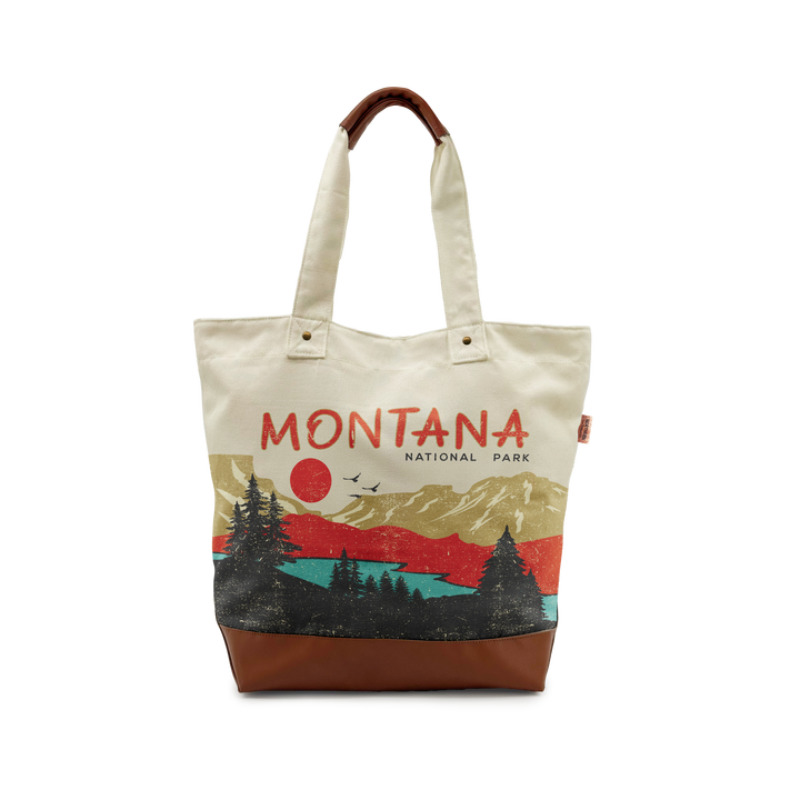 MONTANA SCENIC Canvas TOTE BAG