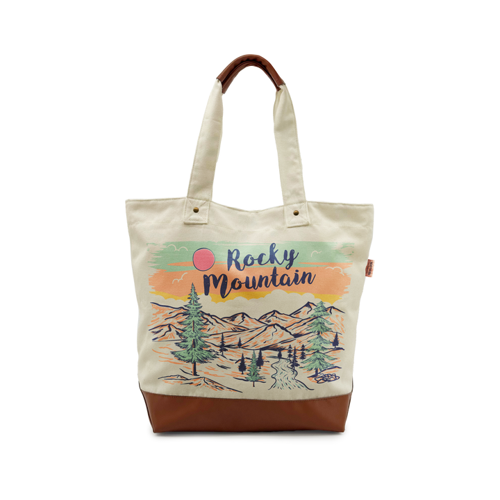 Rocky Minimal Luxe Adventure Canvas Tote bag