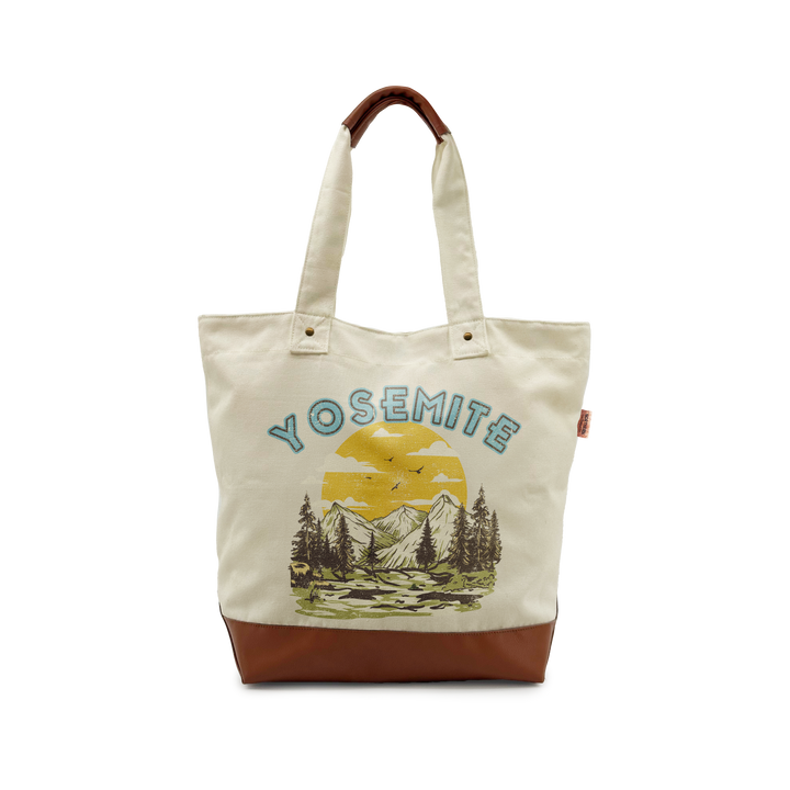 Yosemite Luxe Escape Canvas Tote Bag