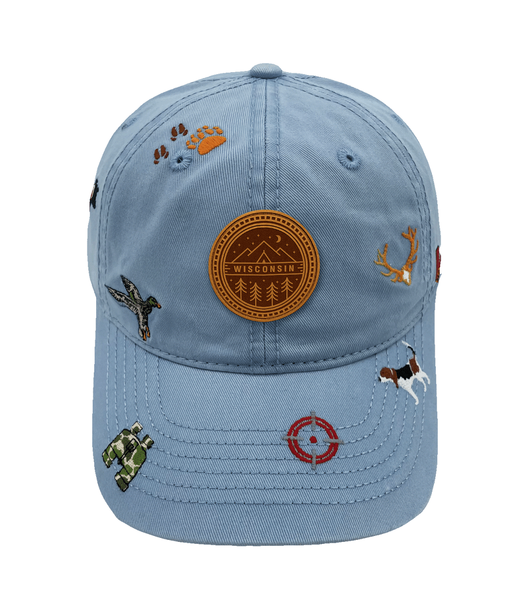 Wisconsin Hunting Adventure Baseball Cap