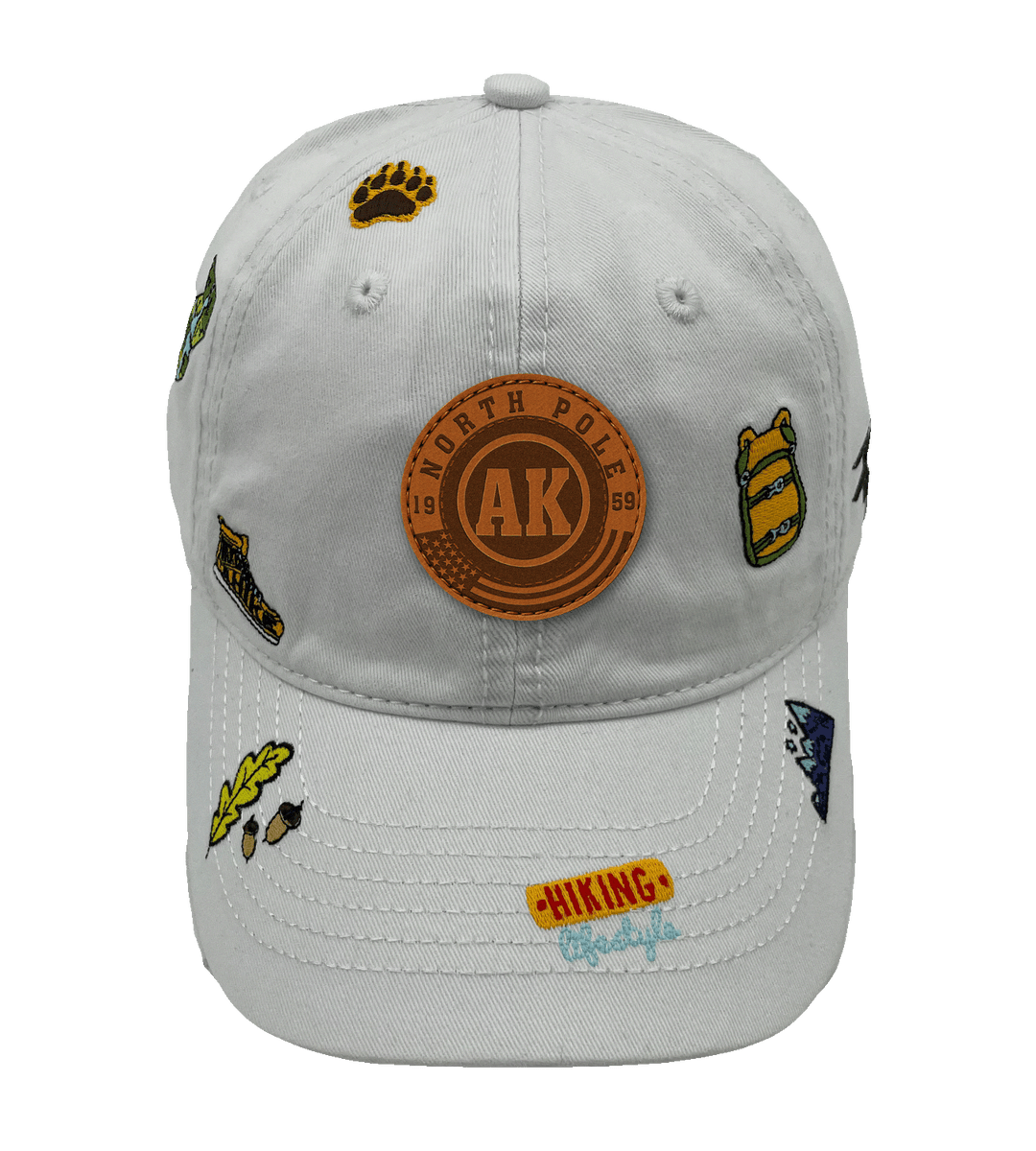 Alaska Hiking Lifestyle Cap – North Pole